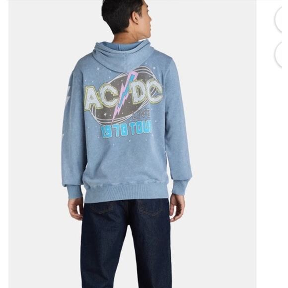 AC/DC Men's Graphic Hoodie with Long Sleeves Size XL - Picture 2 of 11